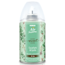 ROMAR AMBIENTADOR RECARGA MÁQUINA EUCALIPTO & CIPRÉS 250 ML EAN 8414227098054