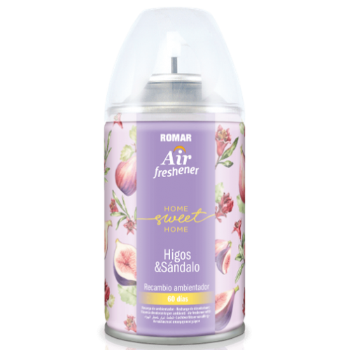 ROMAR AMBIENTADOR RECARGA MÁQUINA FIGOS & SANDALO 250 ML EAN 8414227098061