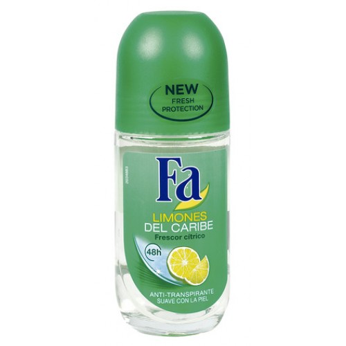 FA DEO ROLL ON 50 ML LIMONES DEL CARIBE  EAN 5410091728588 