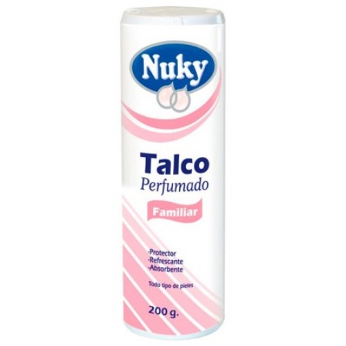 NUKY PÓ TALCO PERFUMADO 200 GR  EAN 8410757956666