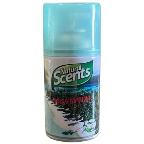NATURAL SCENTS AMBIENTADOR RECARGA BRISA MARINHO 260 ML  EAN 6223006557062