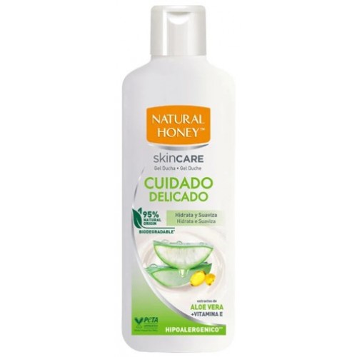 NATURAL HONEY GEL BANHO CUIDADO DELICADO 650 ML  EAN 8008970056265