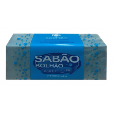 BOLHÃO SABÃO EM BARRA 400 G AZUL E BRANCO  EAN 5603526000001 