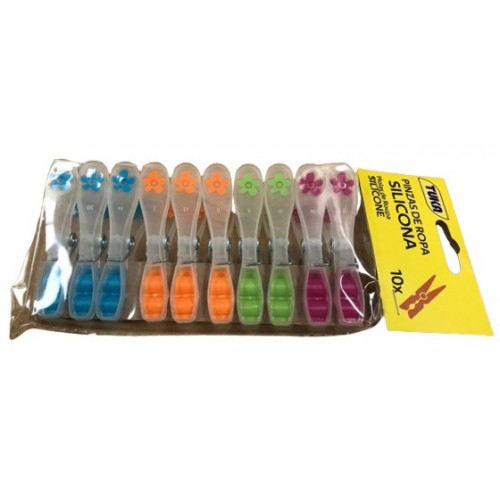 TUKA CONJUNTO DE 10 MOLAS EM SILICONE GRANDES  EAN 1302104100419