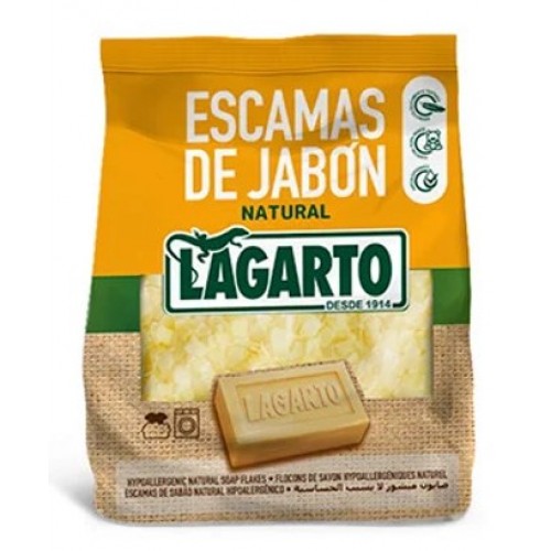 LAGARTO ESCAMAS 400 GR SABÃO NATURAL  EAN 8410761600067