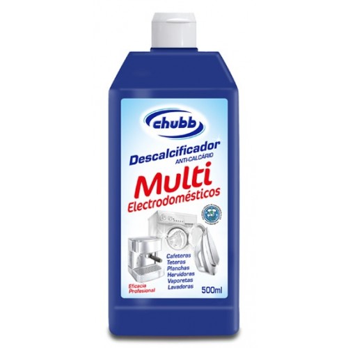 CHUBB DESCALCIFICADOR ANTI CALCARIO ELECTRODOMÉSTICOS 500 ML  EAN 8425192220739
