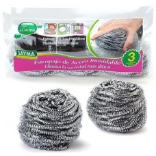 SAYMA ESFREGÃO AÇO PACK 3  EAN 8427279419906
