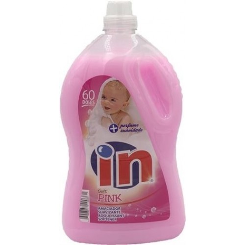 IN AMACIADOR ROUPA SOFT PINK 60 D 3,9 LT  EAN 5600387490361