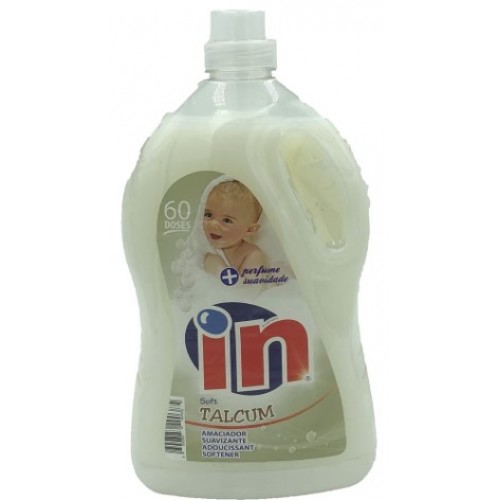 IN AMACIADOR ROUPA SOFT TALCUM 60 D 3,9 LT  EAN 5600387490385
