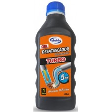 CHUBB   DESENTUPIDOR  DE  CANOS  GEL  TURBO 500 ML 8425192013614