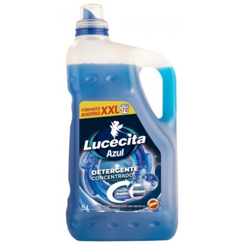 KIRIKO LUCECITA DETERGENTE ROUPA AZUL 5 LT EAN 8411878401240