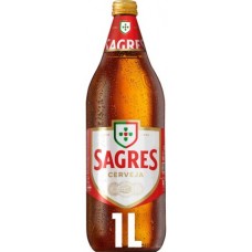 SAGRES CERVEJA 1LT EAN 5601146000104 VALIDADE - 3/27