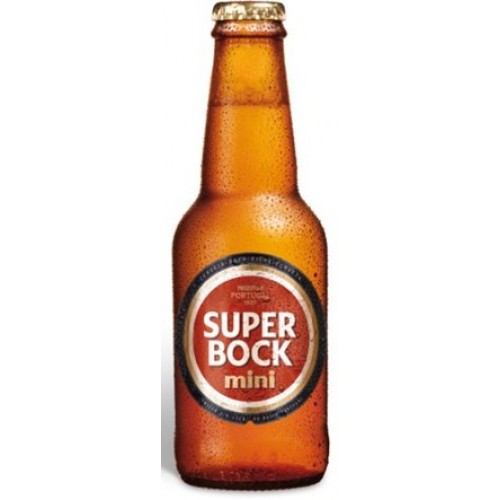 SUPER BOCK CERVEJA MINI 20 CL  EAN 5601164902312 VALIDADE - 6/27