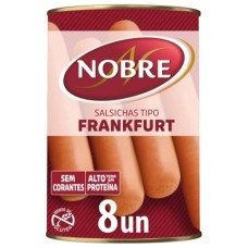 NOBRE SALSICHAS LATA 8 UND  EAN 5601119007970 VALIDADE - 1/29