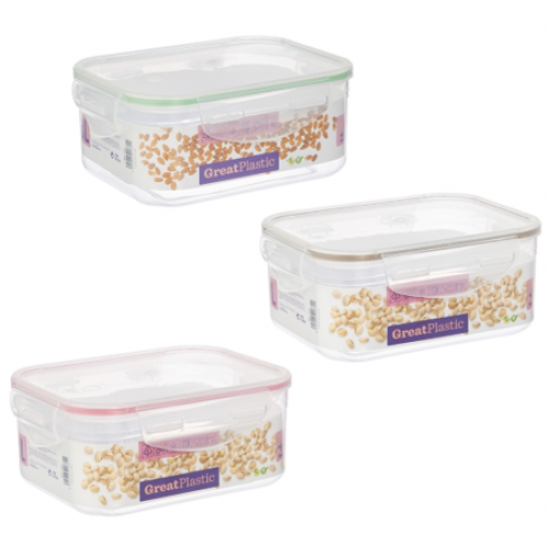 GREAT PLASTIC CAIXA RECTANGULAR 0,75 LT  EAN 8429905013311 