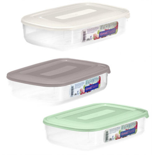 GREAT PLASTIC CAIXA RETANGULAR 1,85 LT  EAN 8429905010198