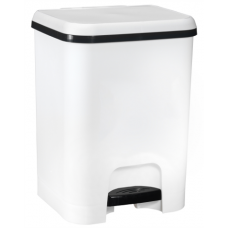 GREAT PLASTIC BALDE LIXO COM PEDAL 20 LT BRANCO EAN 8429905031605