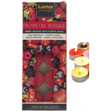 LUMAR VELA TEALIGHT PERF PACK 10 FRUTAS DO BOSQUE  EAN 8428451042189