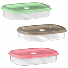GREAT PLASTIC CAIXA OVAL DIVISÓRIA 1,40 LT  EAN 8429905014752