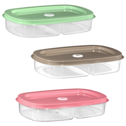 GREAT PLASTIC CAIXA OVAL DIVISÓRIA 1,40 LT  EAN 8429905014752