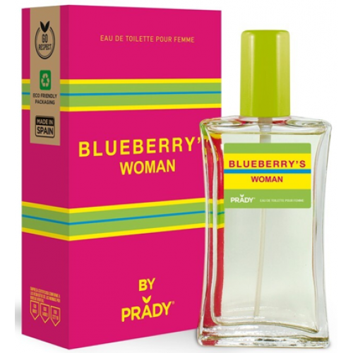 PRADY EDT BLUEBERRY`S WOMAN FEMME 100 ML  EAN 8423564061607 