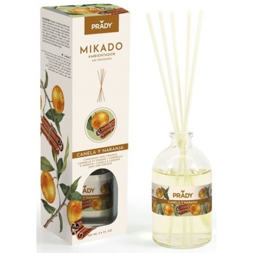 PRADY MIKADO CANELA E LARANJA 100 ML  EAN 8423564087096 