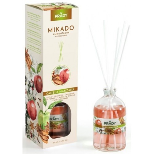 PRADY MIKADO CANELA E MAÇÃ 100 ML  EAN 8423564097491 