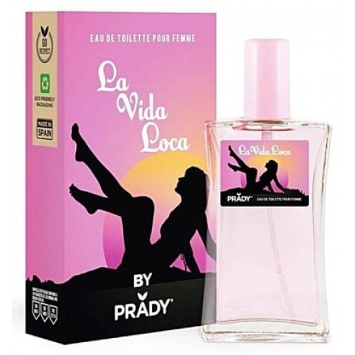 PRADY EDT LA VIDA LOCA FEMME 100 ML  EAN 8423564107183