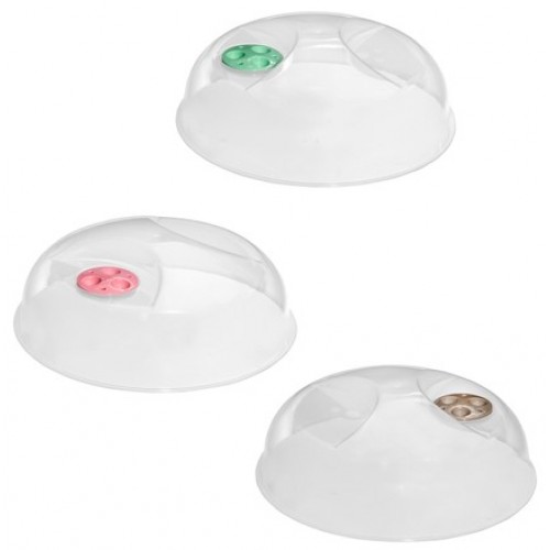 GREAT PLASTIC TAMPA MICROONDAS COM VALVULA 25 CM  EAN 8429905010372    