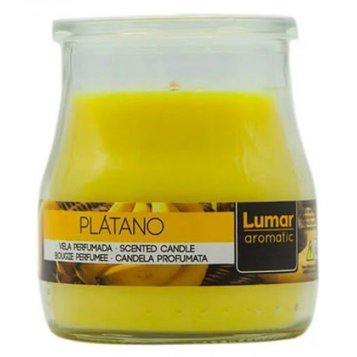 LUMAR VELA COPO YOGURT PERFUMADA PLATANO  EAN 8428451093624