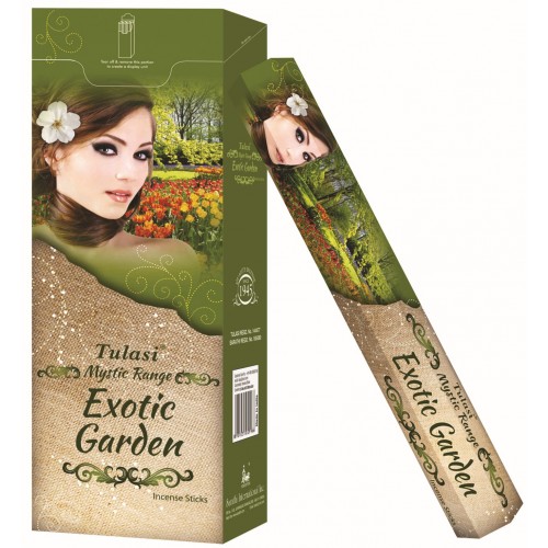 TULASI INCENSO EXOTIC GARDEN 15 STICKS  EAN 8901031029843 