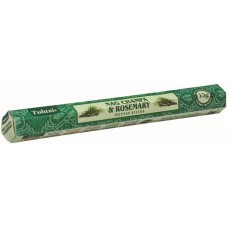TULASI INCENSO NAG CHAMPA ROSEMARY ALECRIM 15 GR  EAN 8901031044808 