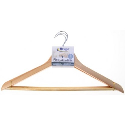 HERSIG CABIDE 45 x 23 CM MADEIRA PACK 3 UND  EAN 8422102593464