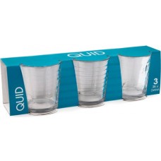 QUID COPO DE VIDRO 26 CL PACK 3  EAN 8414793585279