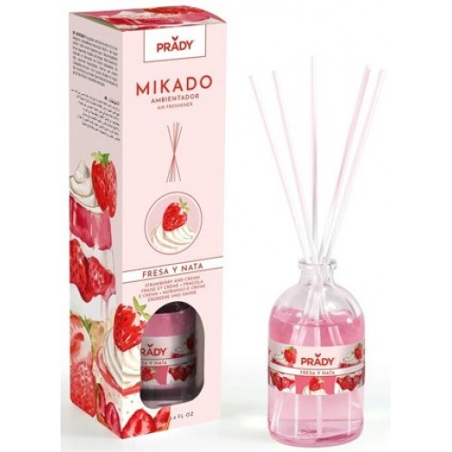 PRADY MIKADO NATAS COM MORANGOS 100 ML  EAN 8423564102171 